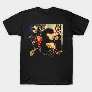 Inxs On Stage Dynamic Energy And Timeless Sound T-Shirt